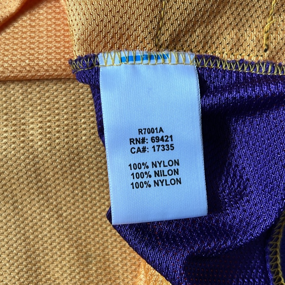 Rare Vintage Reebok NBA Los Angeles LA Lakers Devean George Basketball Jersey XL - Picture 4 of 9